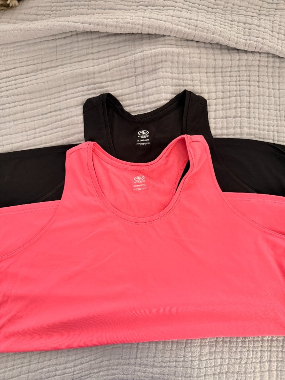 Athletic Works Set of Two Tank Tops - Size 2X (20W-22W)